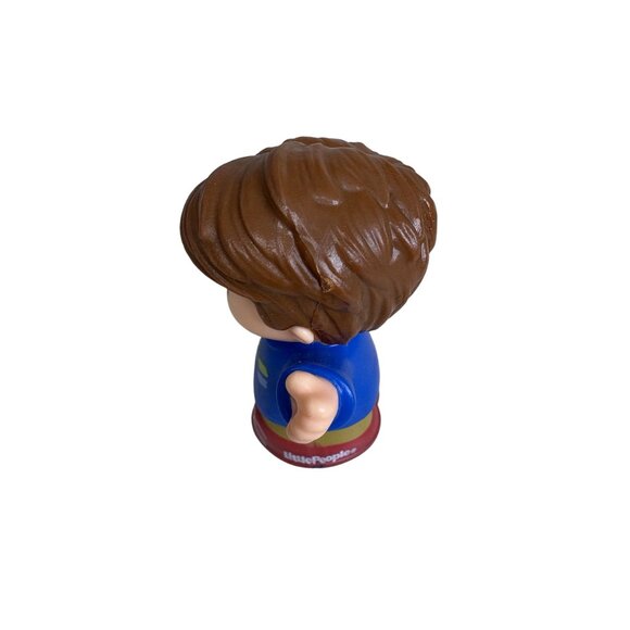 Fisher Price Little People Boy Jack 2016 Mattel Brown Hair Blue Shirt Big FHF34 - Picture 4 of 9
